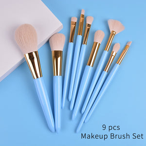 Makeup Brushes Set Cosmetic Powder Eye Shadow Soft Hair