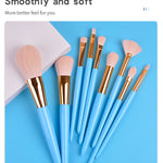 Makeup Brushes Set Cosmetic Powder Eye Shadow Soft Hair