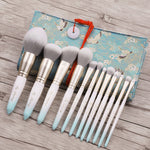 MyDestiny Makeup Brush White Synthetic Hair Cosmetic