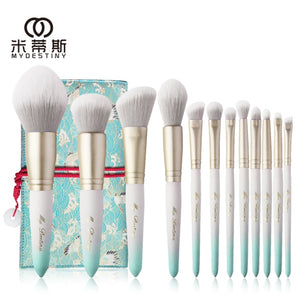 MyDestiny Makeup Brush White Synthetic Hair Cosmetic