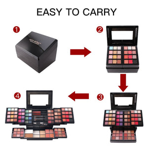 Makeup Kit Eyeshadow Lipstick  Blush Eyebrow Pencil