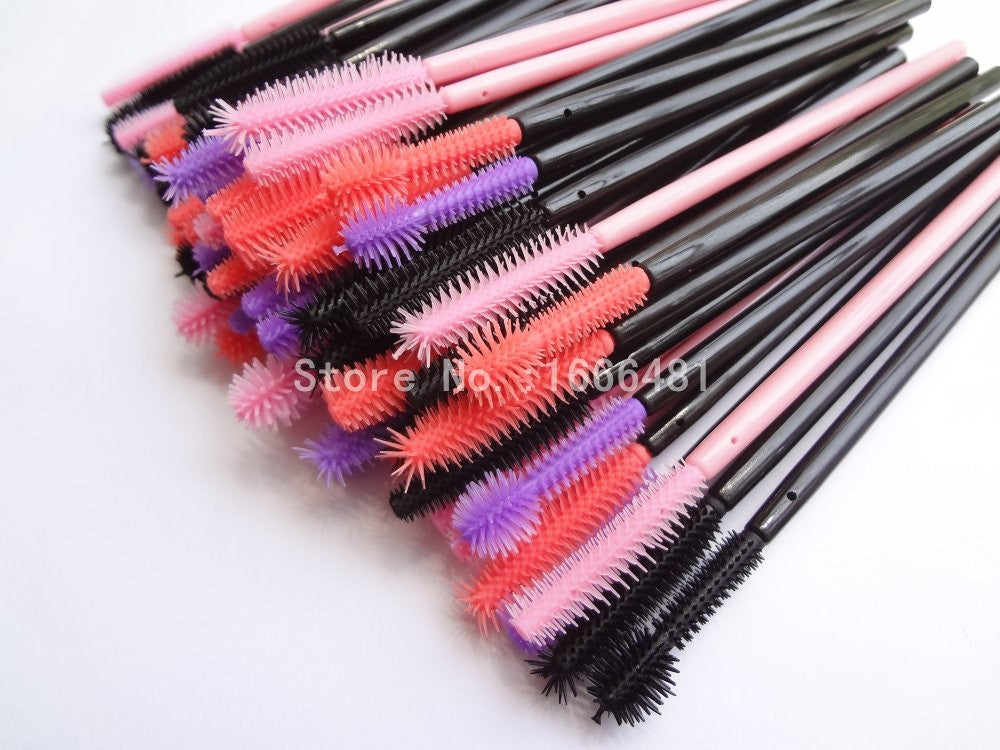 Silicone Mascara Brushes Eyelash Extension  Makeup