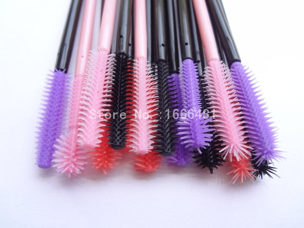 Silicone Mascara Brushes Eyelash Extension  Makeup