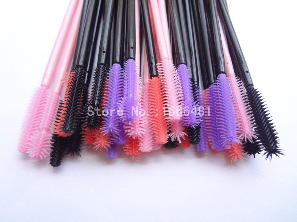 Silicone Mascara Brushes Eyelash Extension  Makeup