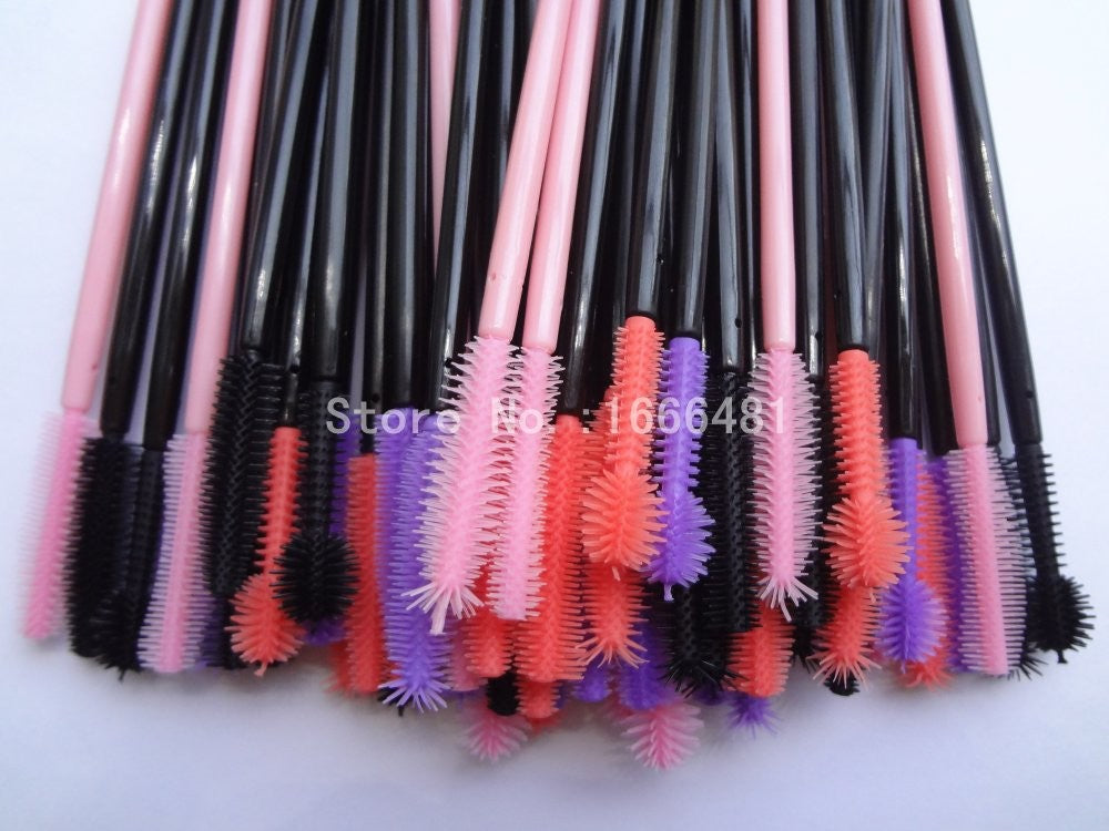 Silicone Mascara Brushes Eyelash Extension  Makeup