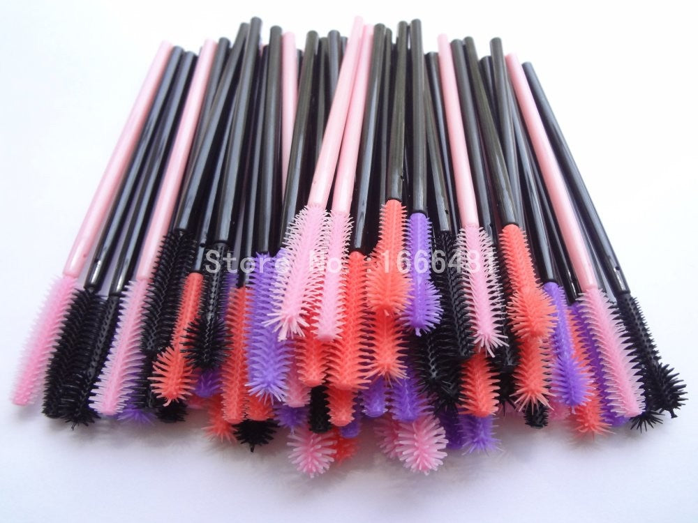 Silicone Mascara Brushes Eyelash Extension  Makeup