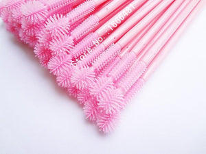 Silicone Mascara Brushes Eyelash Extension  Makeup