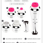 Electric Facial Cleansing Brushes  Automatic Rotating Skin Care