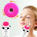 Electric Facial Cleansing Brushes  Automatic Rotating Skin Care