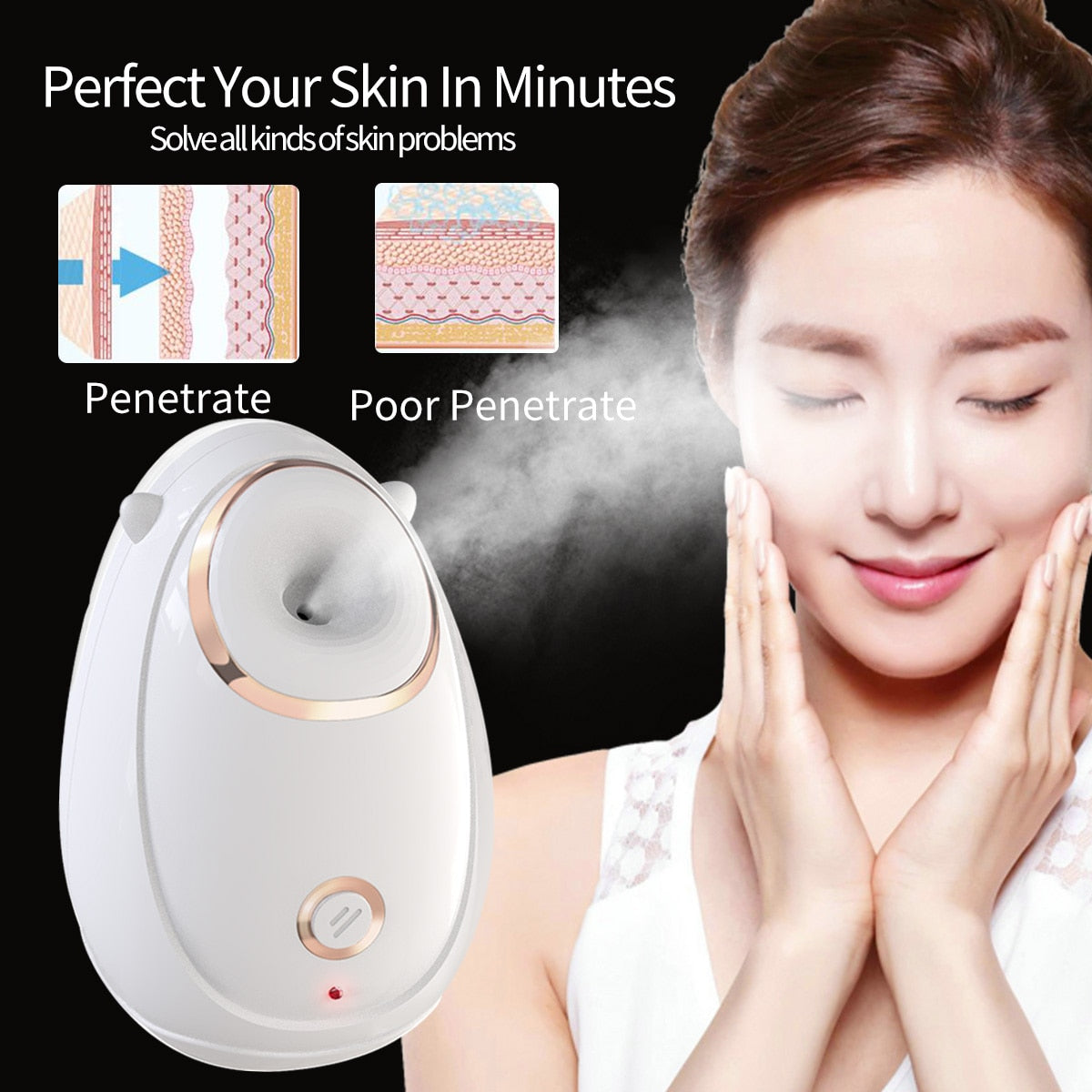 Facial Steamer Deep Cleanser  Hot Steamer face sprayer Skin Care