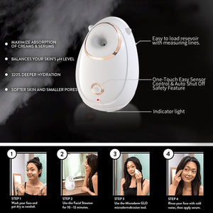 Facial Steamer Deep Cleanser  Hot Steamer face sprayer Skin Care