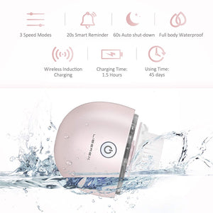 Vibrating Facial Cleansing Brush Waterproof Electric Face Brush