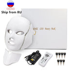 Facial Mask Photon Therapy Anti-Acne Wrinkle Removal Skin  Care