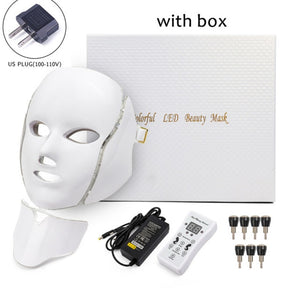 Facial Mask Photon Therapy Anti-Acne Wrinkle Removal Skin  Care