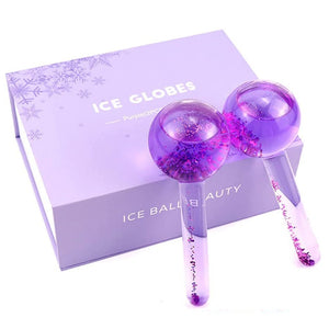 Beauty Crystal Ball Facial Cooling Ice Globes Eye Massage Skin Care