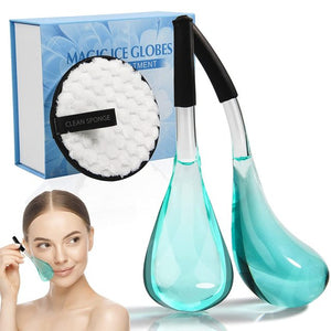 Beauty Crystal Ball Facial Cooling Ice Globes Eye Massage Skin Care