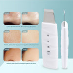 Ultrasonic Facial Skin Scrubber Acne Blackhead Remover Skin Care