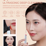 Ultrasonic Facial Skin Scrubber Acne Blackhead Remover Skin Care