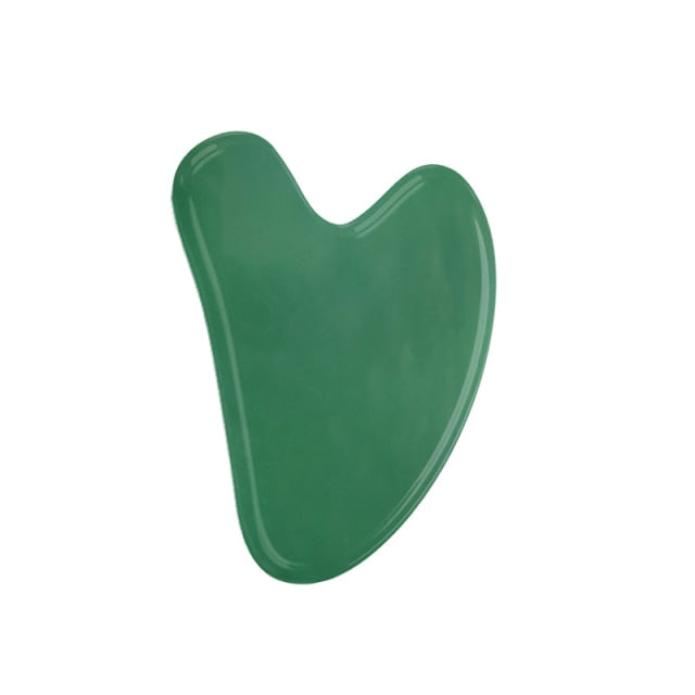 Face Massage Anti-Aging  Massager Natural Jade Stone  Scraper Face Skin