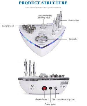 Facial Blackhead Exfoliation Beauty  Microdermabrasion Machine