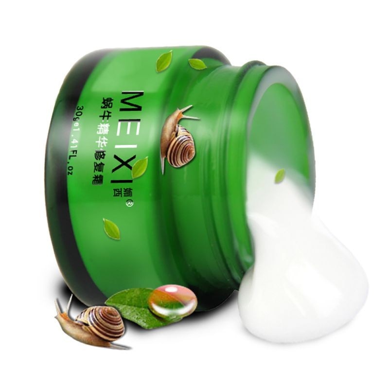 Snail Cream Whitening Moisturizing Cream Makeup Brighten Beauty