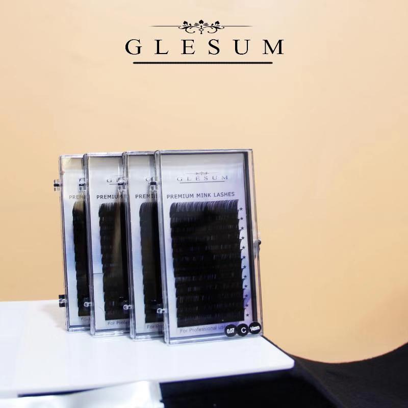 GLESUM  Lash Extension Kit for grafting Eyelashes Makeup container